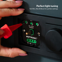Rotary LED dimmer HD600W - 0.5-600 watts - Suitable for Trailing Edge & Leading Edge - 2-wire dimmer - Recessed dimmer - Universal