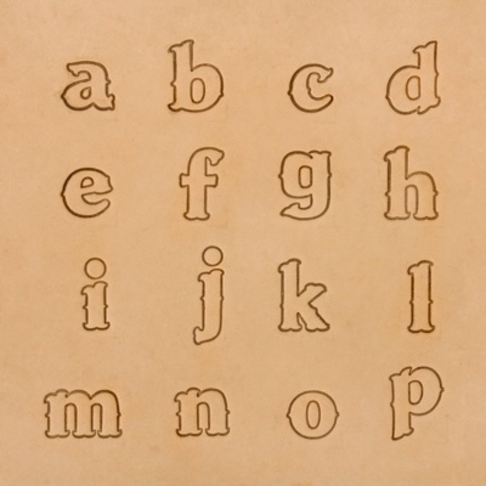 Ivan Leathercraft Alfabet set 19 mm