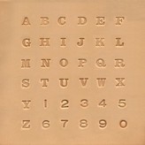 Ivan Leathercraft Alfabet & Nummer set 6,5 mm