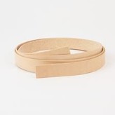 Stroken tuigleer naturel dikte 2,5 mm