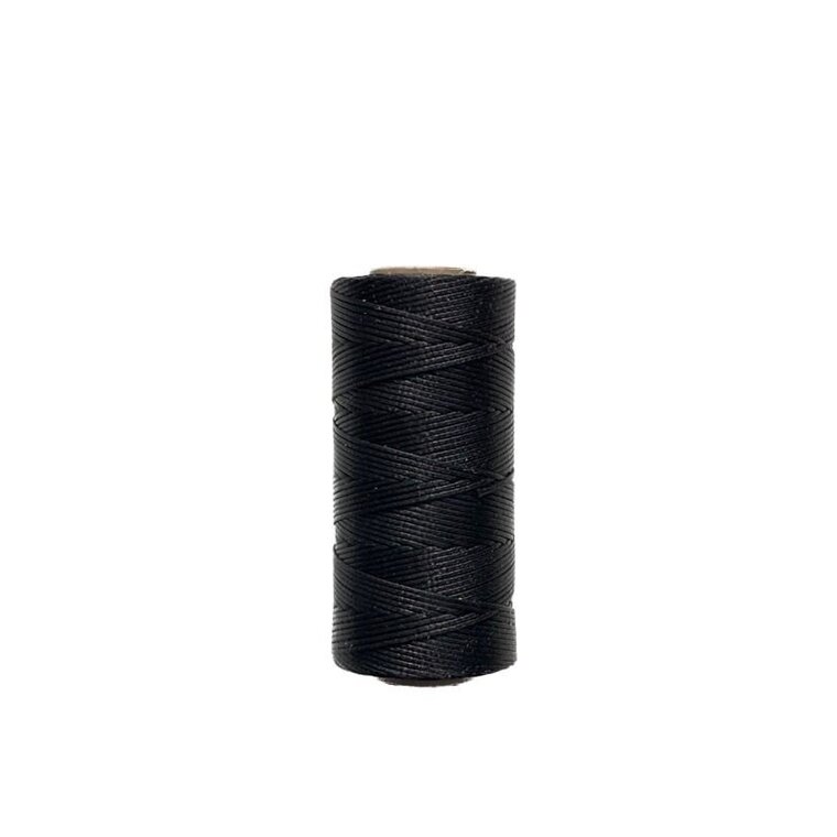 Waxgaren, zwart, 0,8 mm