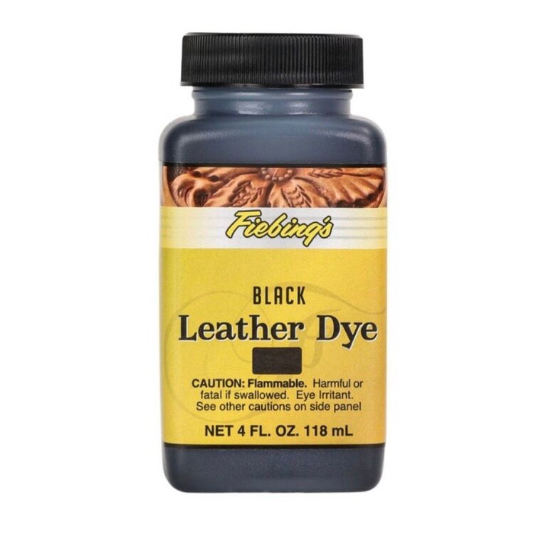 Fiebing's Leather Dye zwart 118 ml en 946 ml