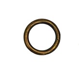 Ronde ring antiek bruin 11 mm ∅ 2,0 mm 10 stuks