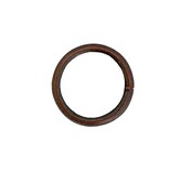 Ronde ring antiek rood 18 mm ∅ 2,5 mm 4 stuks