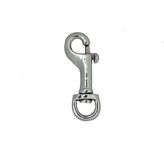 Musketonhaak ijzer verchroomd 13mm