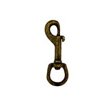Musketonhaak oud goud 17mm