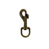 Musketonhaak oud goud 18mm