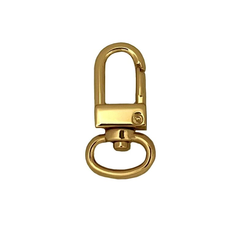Musketonhaak goud 5mm