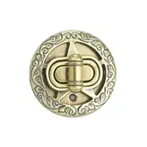 Draaisluiting voor tas (tourniquet) antiek