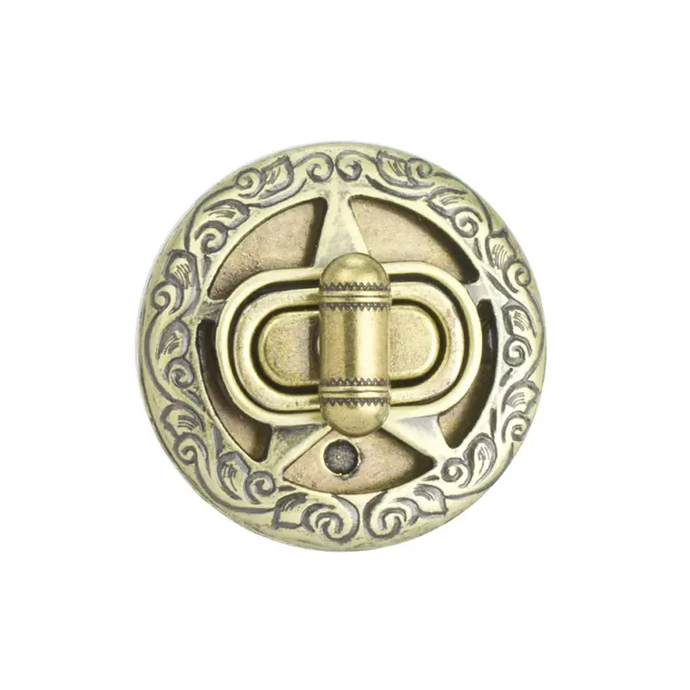 Draaisluiting voor tas (tourniquet) antiek