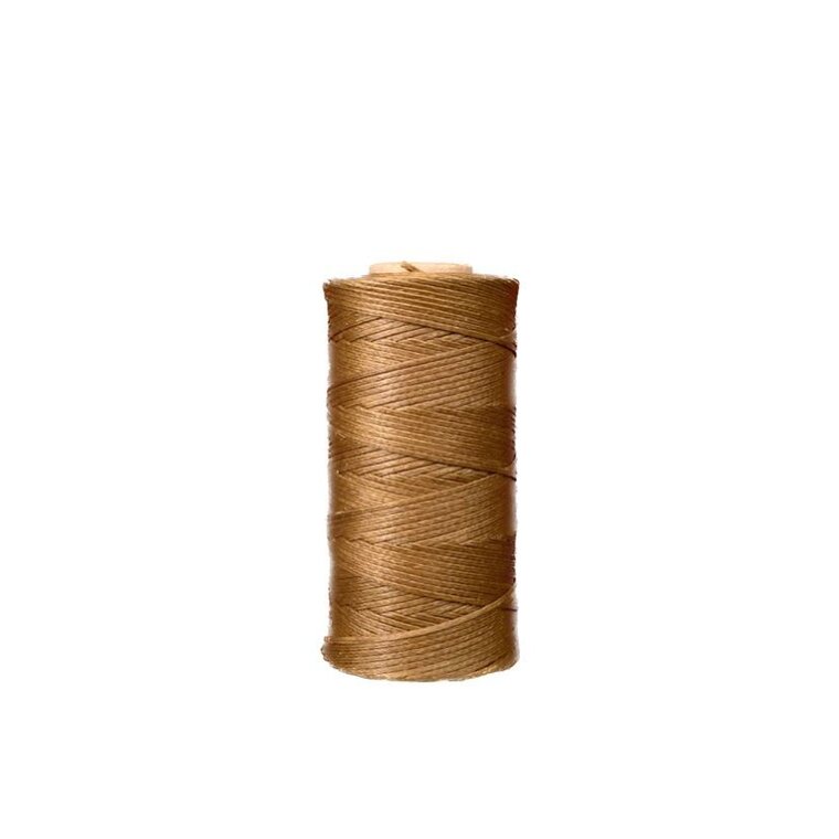 Waxgaren, licht bruin , 0,7 mm