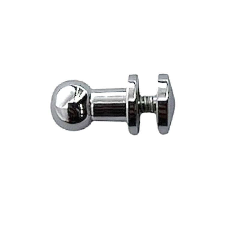 Geweerknoop nikkel 11mm