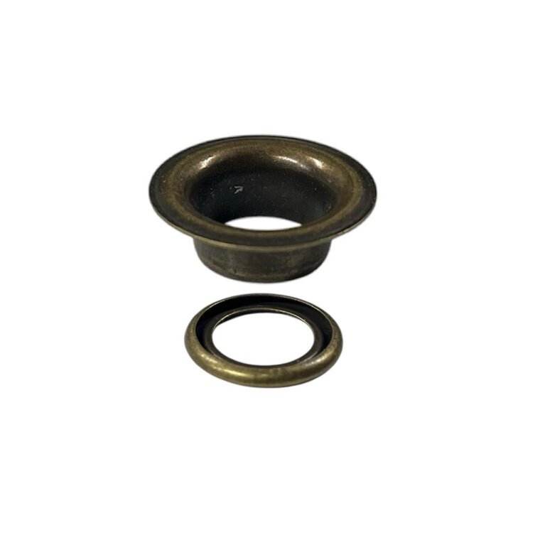 Zeilring 60 oud goud 19 x 14 x mm (20 st)