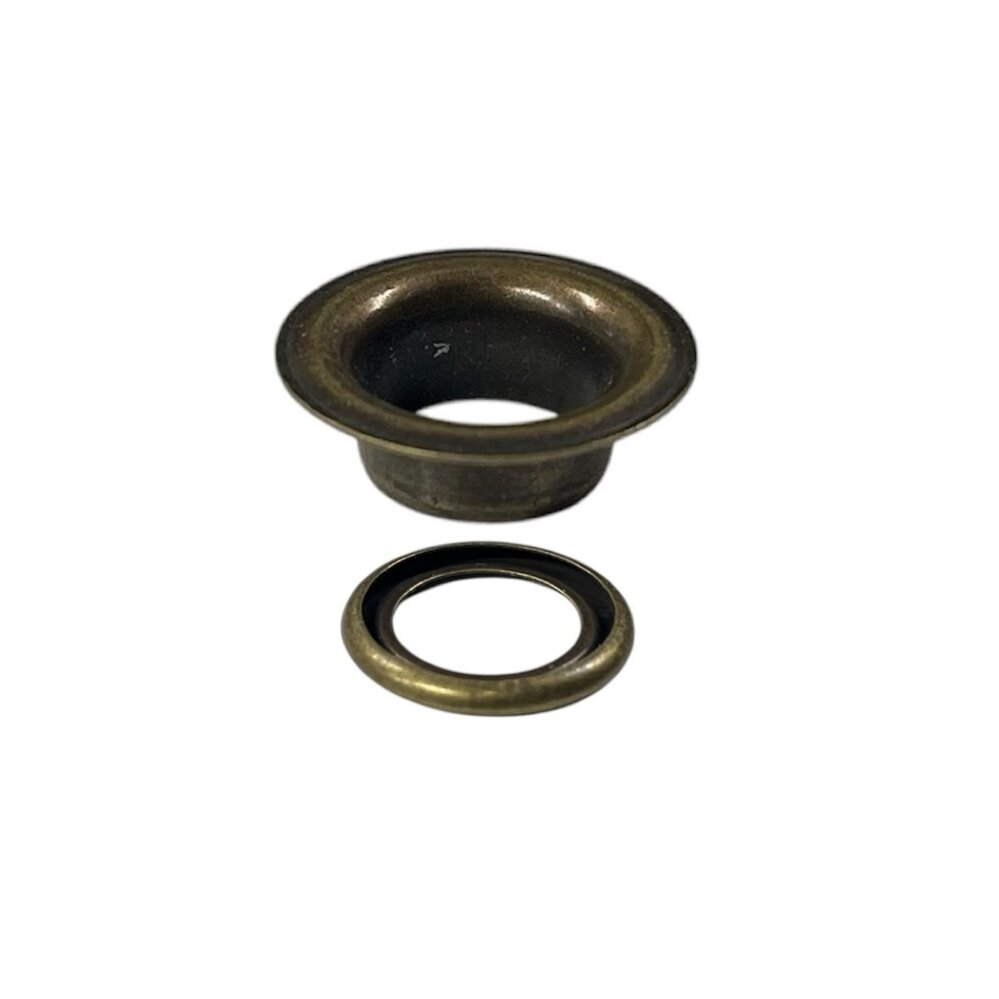 Zeilring 60 oud goud 24 x 14 x 8mm (20 st)