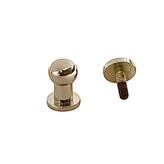 Geweerknoop licht goud 11mm