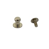 Geweerknoop licht goud 12mm