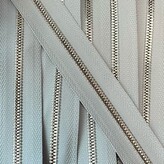 Metalen rits nikkel maat 3 grijsblauw