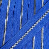 Metalen rits nikkel maat 3 kobaltblauw2.0