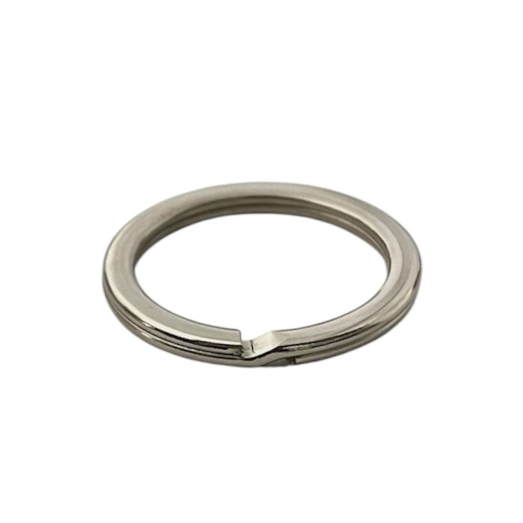 Sleutelring nikkel 26mm