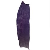 Stukje krokodil aubergine/ aubergine 97