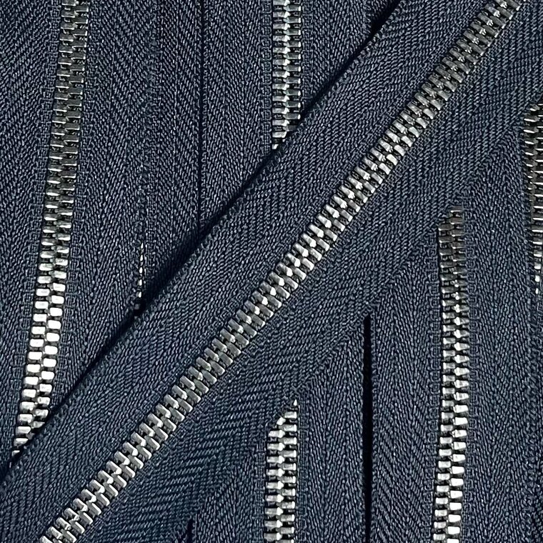 Metalen rits gun metal maat 5 antraciet3.0