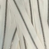 Metalen rits nikkel maat 5 ecru