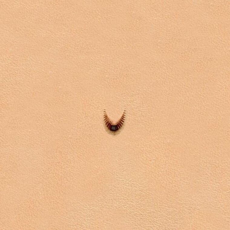 Ivan Leathercraft Mulefoot figuurstempel 5,5 x 9,5mm