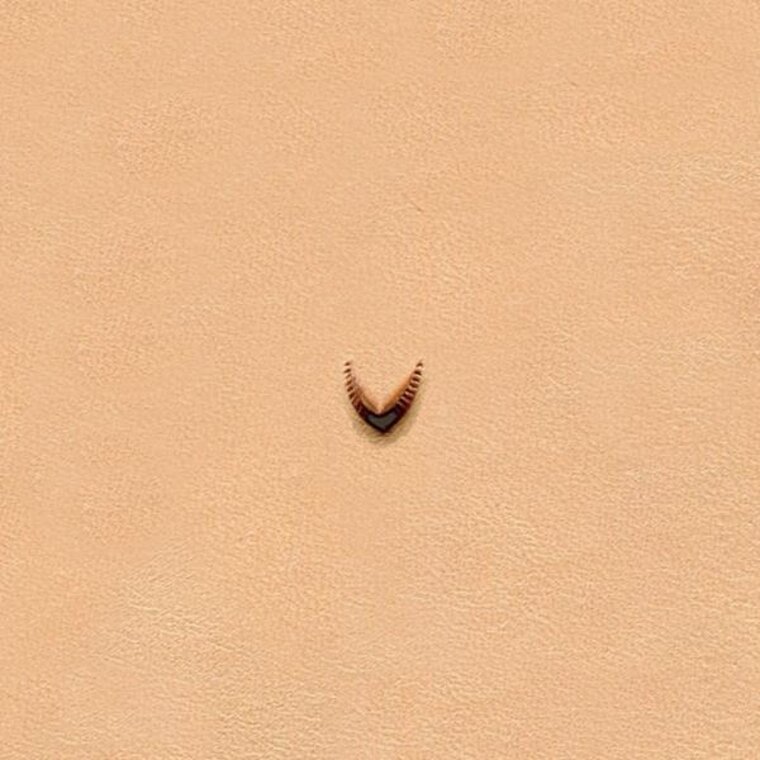 Ivan Leathercraft Mulefoot figuurstempel 9,5 x 4,7mm