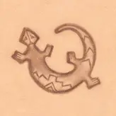 Ivan Leathercraft 3D Hagedis stempel