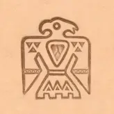 Ivan Leathercraft 3D Dondervogel stempel