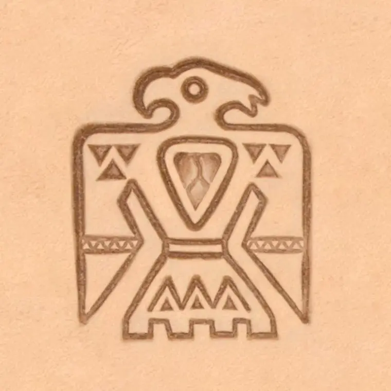 Ivan Leathercraft 3D Dondervogel stempel