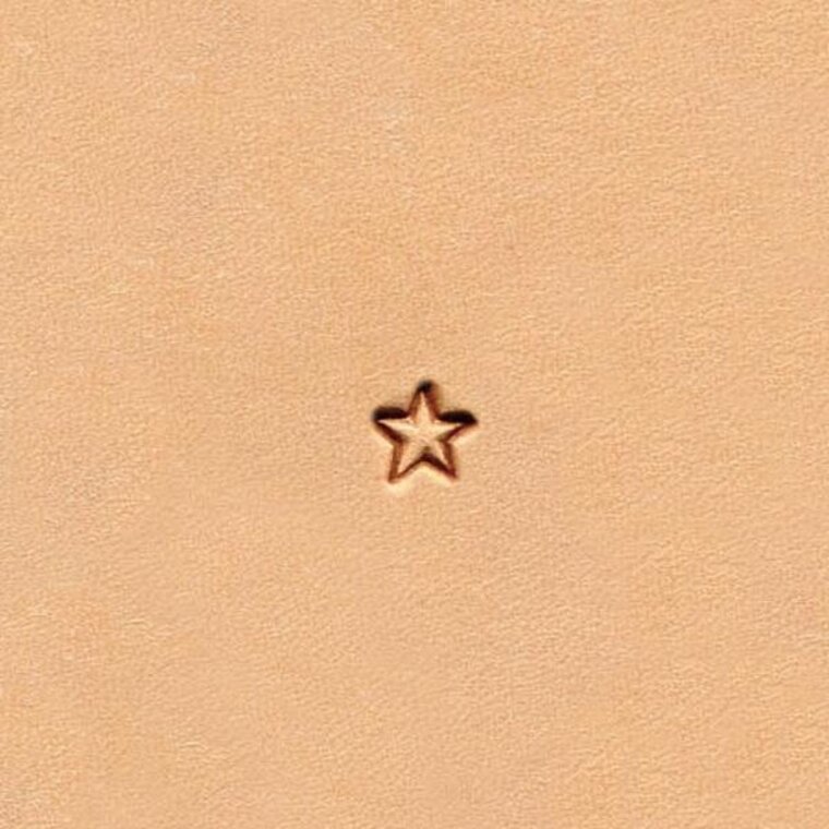 Ivan Leathercraft Star figuurstempel 6,4 x 6,4mm