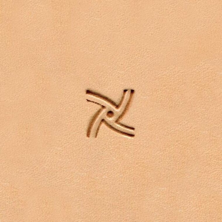 Ivan Leathercraft Geometrische figuurstempel 11,5 x 11,5mm