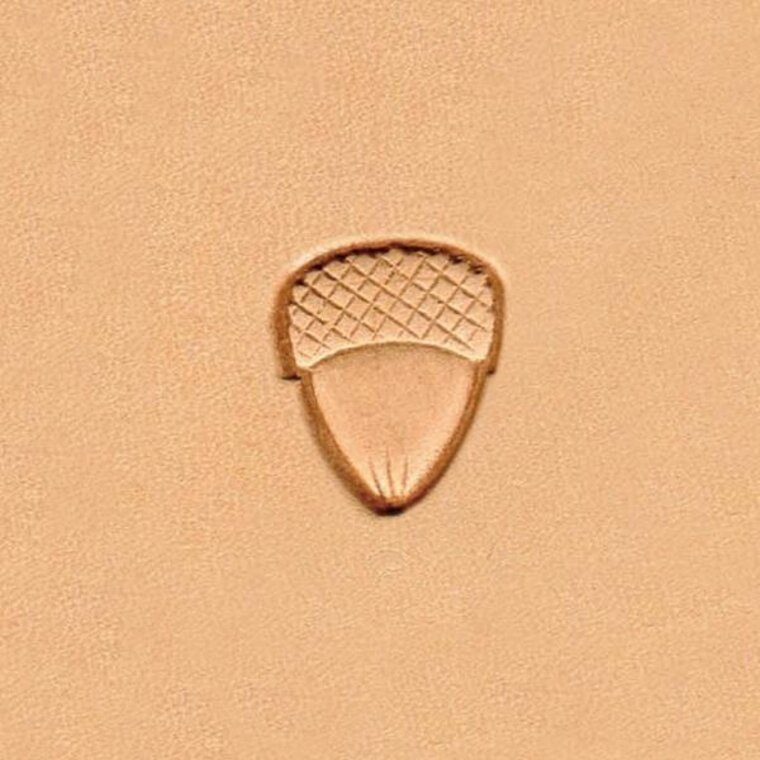 Ivan Leathercraft Acorn figuurstempel 14,2 x 17,4mm