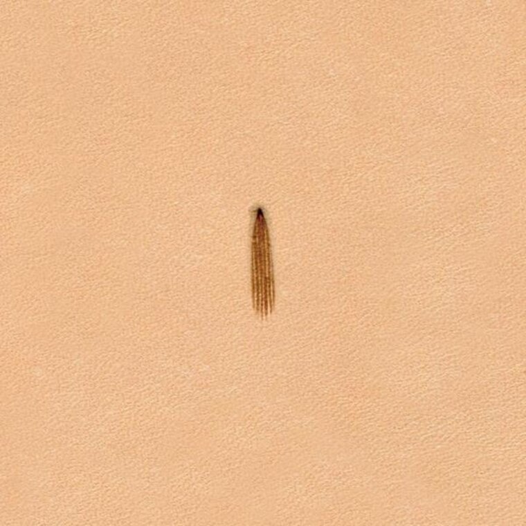 Ivan Leathercraft Pear shader figuurstempel 3,8 x 11,7mm