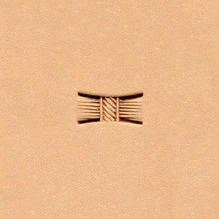 Ivan Leathercraft Basketweave figuurstempel 15,7 x 8,5mm
