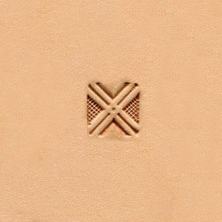 Ivan Leathercraft Geometrische figuurstempel 11,5 x 11,5mm