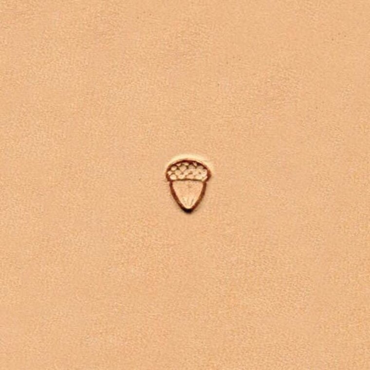 Ivan Leathercraft Acorn figuurstempel 6,4 x 7mm