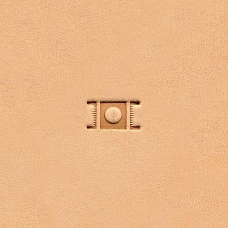 Ivan Leathercraft Basketweave figuurstempel 11,5 x 6,5mm