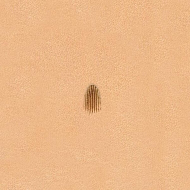 Ivan Leathercraft Pear shader figuurstempel 6,1 x 9,1mm