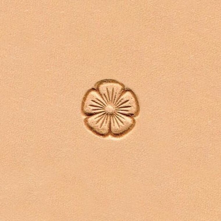 Ivan Leathercraft Flower figuurstempel bloem 13,4 x 13,4mm