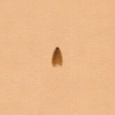 Ivan Leathercraft Pear shader figuurstempel 8 x 11mm