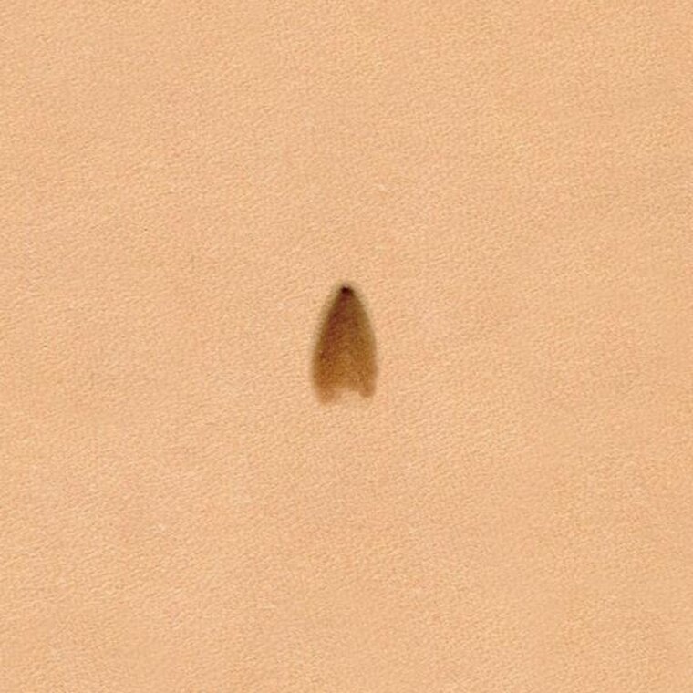 Ivan Leathercraft Pear shader figuurstempel 8 x 11mm
