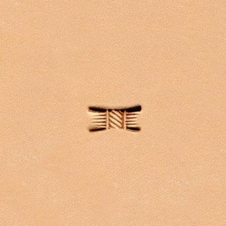 Ivan Leathercraft Basketweave figuurstempel 12,3 x 6,4mm