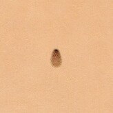 Ivan Leathercraft Pear shader figuurstempel 5,8 x 9,8mm
