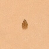 Ivan Leathercraft Pear shader figuurstempel 7,4 x 12,4mm