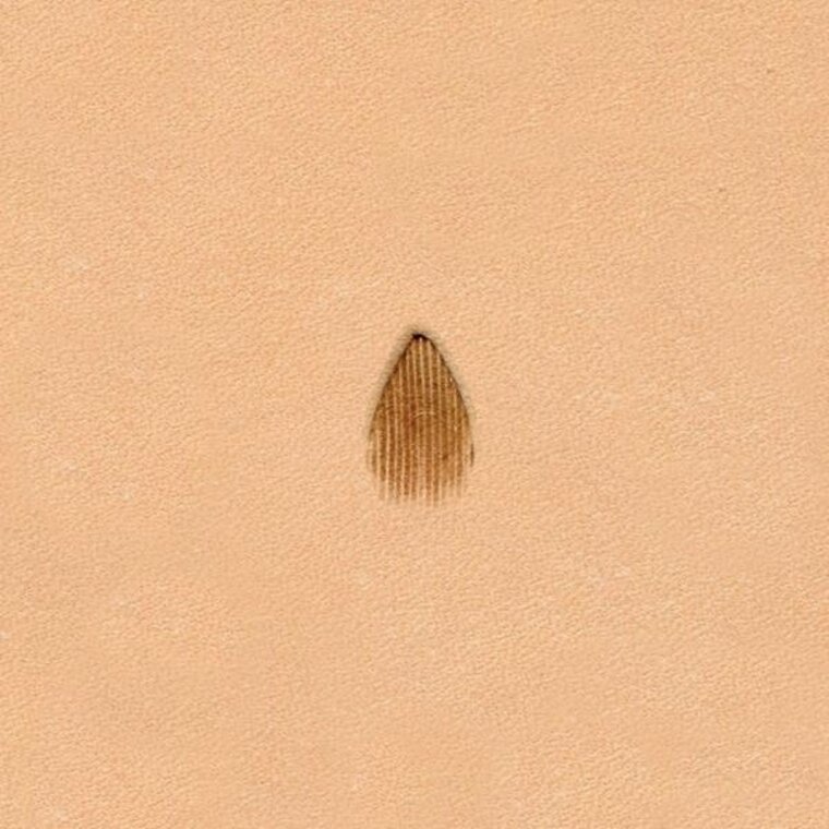 Ivan Leathercraft Pear shader figuurstempel 7,4 x 12,4mm