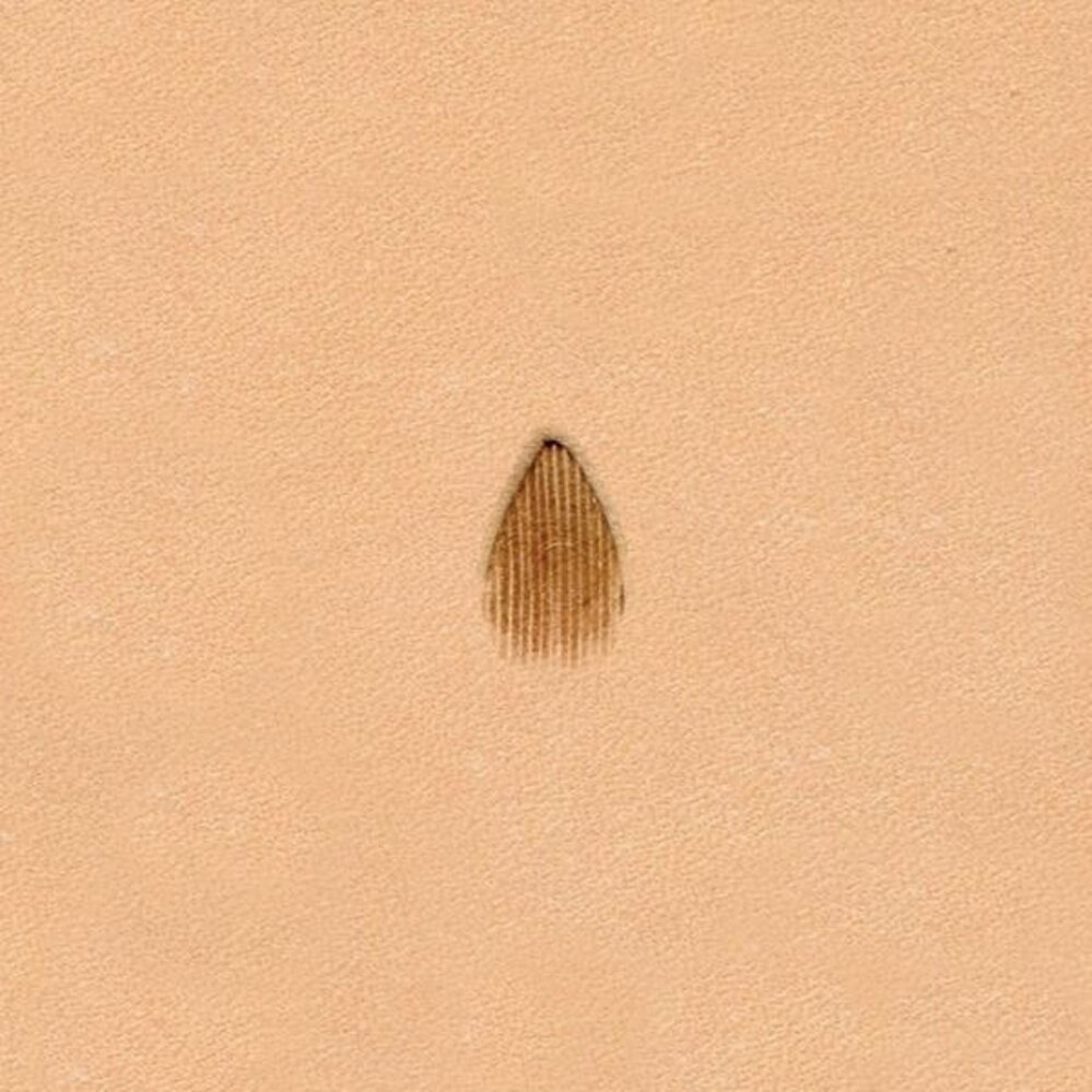 Ivan Leathercraft Pear shader figuurstempel 7,4 x 12,4mm