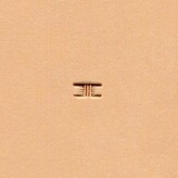 Ivan Leathercraft Basketweave figuurstempel 6 x 4mm