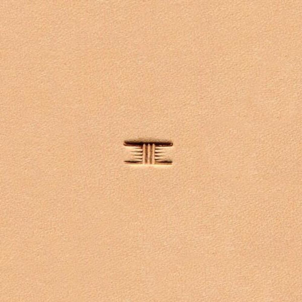 Ivan Leathercraft Basketweave figuurstempel 6 x 4mm
